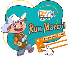 Run Marco - Школа программирования для детей, компьютерные курсы для школьников, начинающих и подростков - KIBERone г. Тбилиси